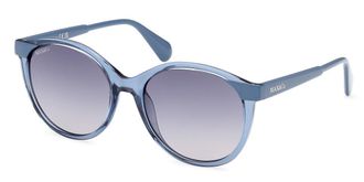 Max & Co. MO0084 87W Womens Sunglasses Blue Size 55