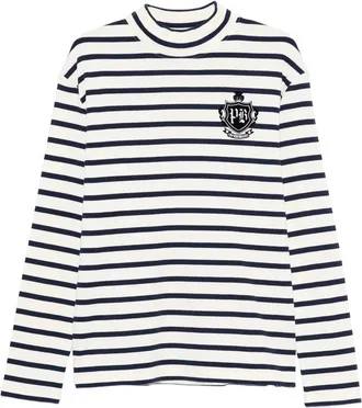 Balmain Striped Long-sleeve T-shirt