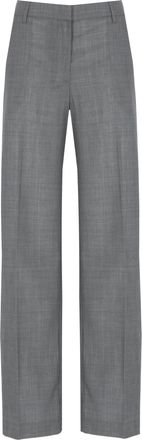 Pantaloni Torino Grey Virgin Wool Formal Pants