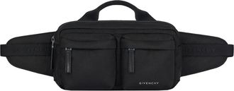 Givenchy Zwarte Essential Bumbag - Heren - Heuptassen - Zwart - ONE Size - Tassen
