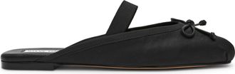Steve Madden Cutesy Flat Shoe BLK SATIN