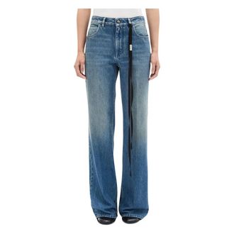 Ann Demeulemeester Dames, Jeans, Blauw, Maat: W27 Katoen