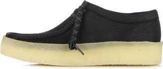 Clarks Nubuck Mocassin Lifestyle Schoen - Heren - Veterschoenen - Zwart - 45 EU - Schoenen