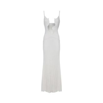 CHRISTOPHER ESBER Maxi Dresses, female, White, Size: S Maxi Dress