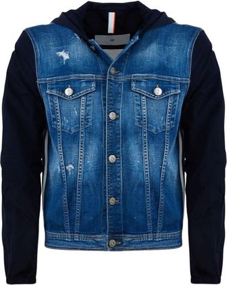 PMDS Premium Mood Denim Superior Hombre, Chaquetas, Azul, Talla: L