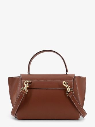 ATP Atelier Womens Shoulder Bag Arezzo Brown Leather