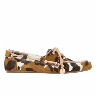 Ancient Greek Sandals Womens Pliaria Boat Shoe In Cow