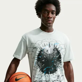 Nike Mens Basketball T-Shirt in Grey | IM5038-034