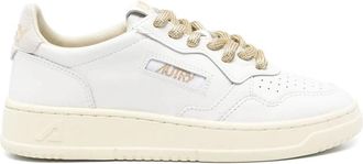 Autry Medalist Lage Sneakers - Dames - Sneakers - Wit - 37 EU - Katoen - Schoenen