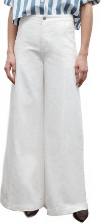 TWP Womens Dancing In The Dark Pants In White