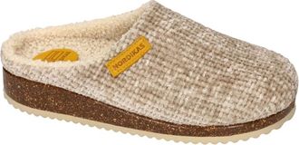 Nordikas Nordikas - Islandia Mule Slipper - Dames - Schoenen - Beige - Maat: 40 EU Leer
