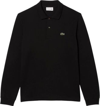 Lacoste Tops, Heren, Zwart, 3Xl, Katoen, Zwarte T-shirts en Polos L1312 Model