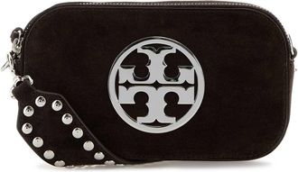 Tory Burch Brown Suede Crossbody Bag