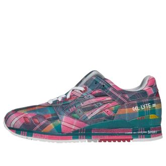 Asics x COMME des GARCONS SHIRT Gel-Lyte III 07 Remastered Pink Plaid 1203A824-700