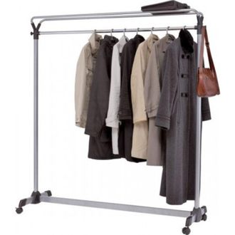 Alba Perchero Alba De Gran Capacidad Con Ruedas 540x1530x1715 Mm Gris Archivo 2000 Alpmgroup3 Gs