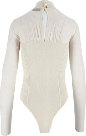 Elisabetta Franchi Mujer, Camisetas, Beige, Talla: XS