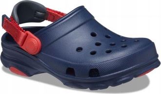 OEM Zuecos Crocs Classic All Terrain Para Ni&ntilde;os 207458 J24eu 3334 Azul Marino