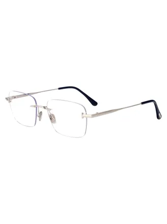 Tom Ford FT6117-B Eyeglasses - Silver