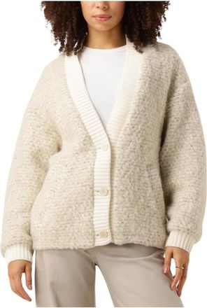 Drykorn Serlby Vest - Dames - Vesten - Beige - L - Truien & Vesten