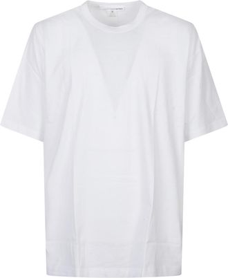 Comme Des Gar&ccedil;ons White Solid T-Shirt