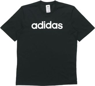 adidas E Lin Tee Casual Sports Short Sleeve Black DU0404