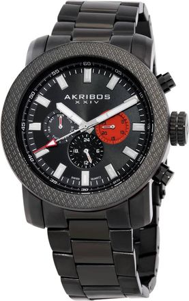 Akribos XXIV Black Mens Watch AK684BK