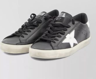 Golden Goose star leather sneakers vintage sole finish