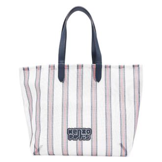Kenzo Kenzo Coast Lines Large Mesh Tote Bag