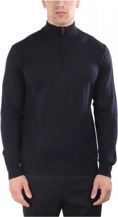 Paul & Shark Paul&Shark - Truien > Lange Truien - Heren - Coltruien - Blauw - 2XL - Wol - Truien & Vesten