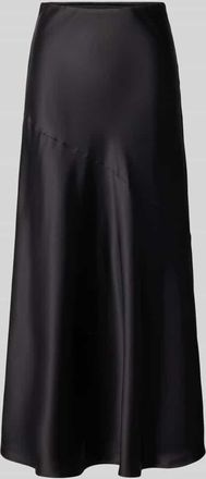 Gina Tricot Satinrock mit elastischem Bund in Black, Gr&ouml;&szlig;e XL