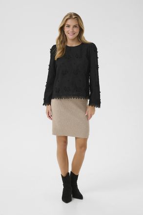 Cream Blouse met lange mouwen CRHilda Regular fit black