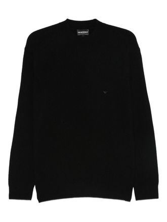 Emporio Armani Woll Crewneck -Jumper