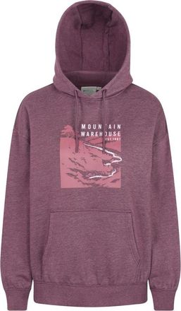 Mountain Warehouse Winding Trek Relaxed Fit Hoodie in Burgundy at Nordstrom, Size 10