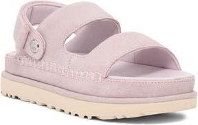 UGG Goldenstar Glide Platform Sandal in Bay Fog at Nordstrom Rack, Size 8.5