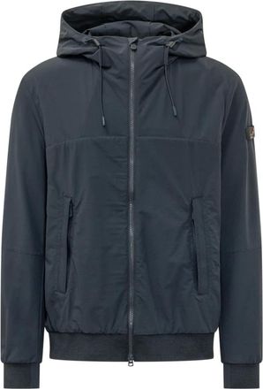 Peuterey Light Jackets, male, Blue, Size: 2XL Uyapo Jacket
