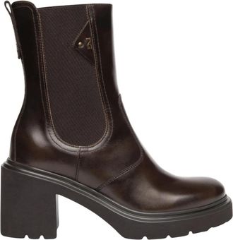 Nero Giardini Chelsea Boot - Dames - Chelseaboots - Bruin - 39 EU - Leer - Schoenen
