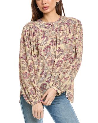 Isabel Marant Isabel Marant Etoile Banessa Silk Blouse