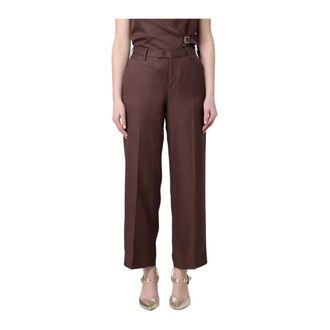 PT01 Mujer, Pantalones, Marr&oacute;n, Talla: L