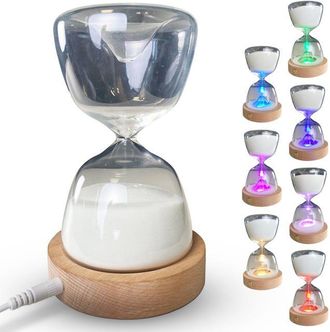 OEM Reloj De Arena Luminoso De 15 Minutos + 7 Colores + 3 Modos