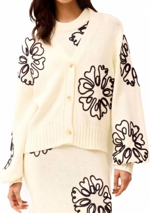 Marie Oliver Charlie Cardigan In Floret