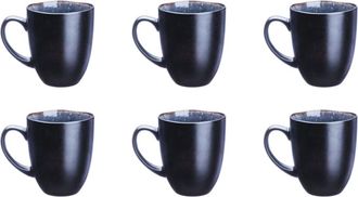 Bj&ouml;rn Borg Tazas IRIS 40cl - 6 Piezas - Azul noche