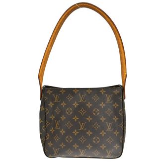Louis Vuitton Monogram Looping Handbag Monogram Canvas Brown Canvas Handbag (Pre-Owned)