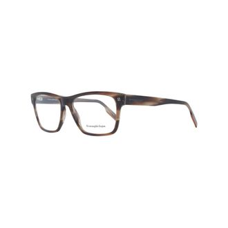 Ermenegildo Zegna Montura &Oacute;ptica Rectangular Marr&oacute;n - Accessories - Hombre - Marr&oacute;n - ONE SIZE