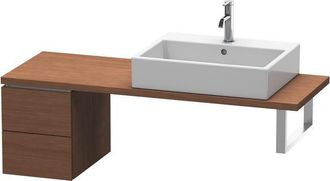 Duravit Consola Baja L-cube 320x477x400mm Nogal Americano