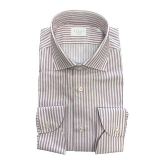 Xacus Leggera e versatile Shirt - Heren - Casual Overhemden - Paars - 2XL - Katoen - Overhemden