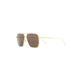 Bottega Veneta Sunglasses - male - Bottega Veneta - Sunglasses - Yellow - 60 MM - Accessories