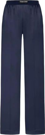 Tom Ford Satin Trousers - Womens - Silk/Elastane
