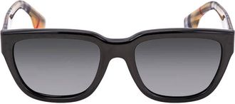 Burberry Mammoth Grey Shaded Polarized Square Ladies Sunglasses BE4277 3757T3 54