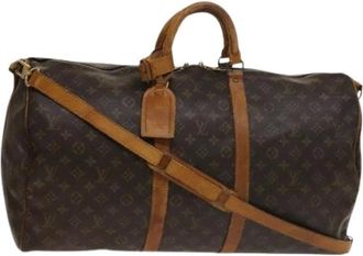 Louis Vuitton Pre-owned Weekend Bags, female, Brown, Size: ONE SIZE Pre-owned Weekend Bag