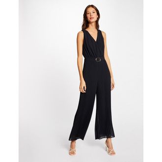 Morgan Losse jumpsuit, pliss&eacute; pijpen